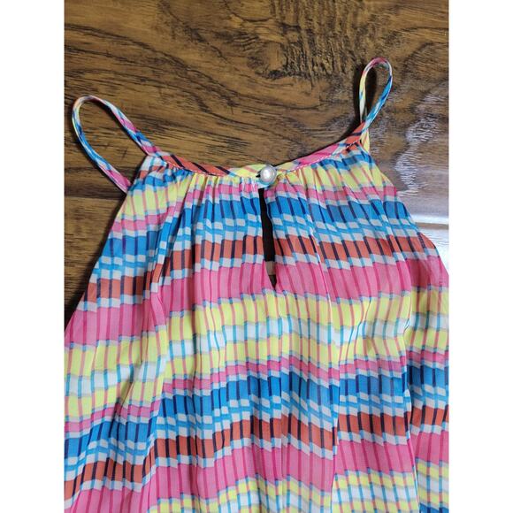 AS U WISH sleeveless striped dress size M - Picture 4 of 4